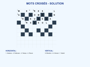 mots croisés 