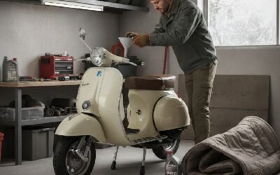 préparation scooter