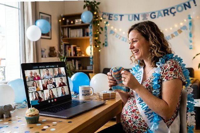 Réussir sa Baby Shower virtuelle : le guide complet